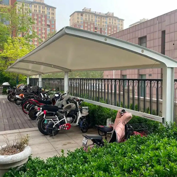 宁国市膜结构电动车棚